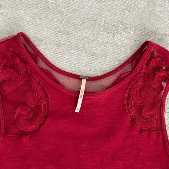 Free people Red summer dress - Picture 2 of 4